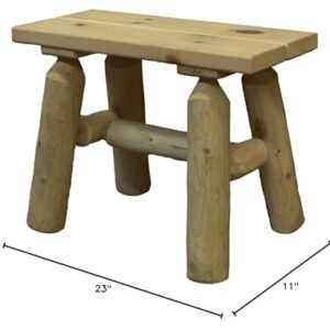 Lakeland Mills End Bench, 23"