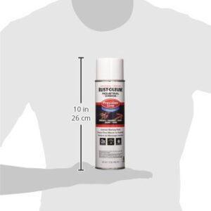 Rust-Oleum 203039 17 oz Industrial Choice Precision Line Inverted Marking Spray Paint, White