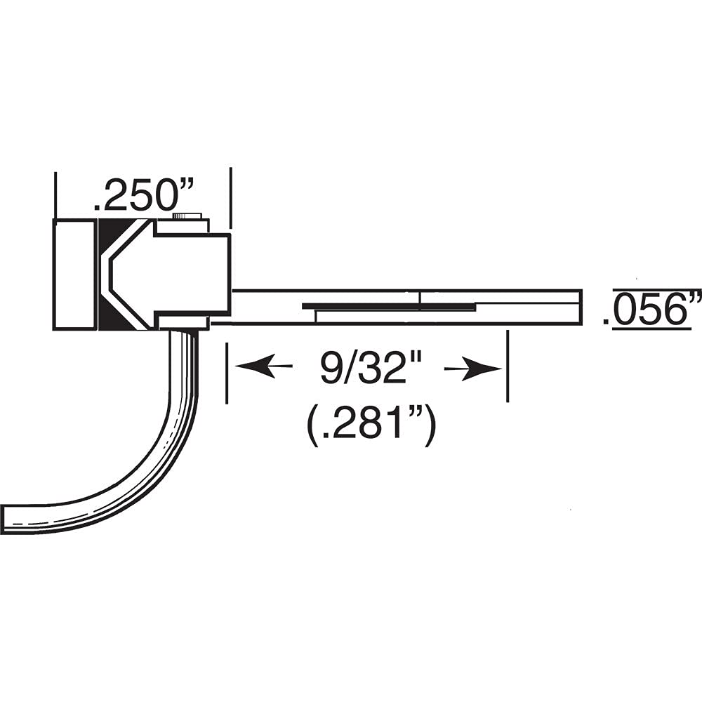 Kadee 147 Medium Underset Shank Whisker Coupler 1/4 2pr KADU0147