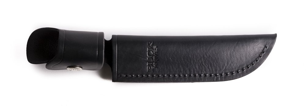 Buck Knives BU119S-BRK Black leather sheath