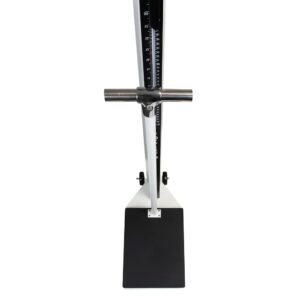 Detecto 448 Balance Beam Doctor/Physician Scale w/ Height Rod, Wheels & Hand Post, 400 lbs, Made in the USA