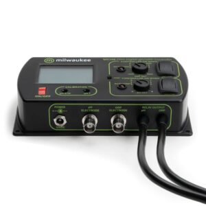 Milwaukee Instruments SMS125 pH/ORP Controller, Range: 0.00 to 14.00 pH, +/- 1000 mV(ORP)