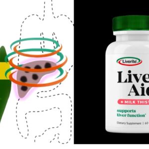 Liverite Liver Aid With Milk Thistle 150 Capsules, Liver Support, Liver Cleanse, Liver Care, Improves Energy