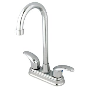 kingston brass kb6491ll legacy bar faucet, 4-3/4", polished chrome