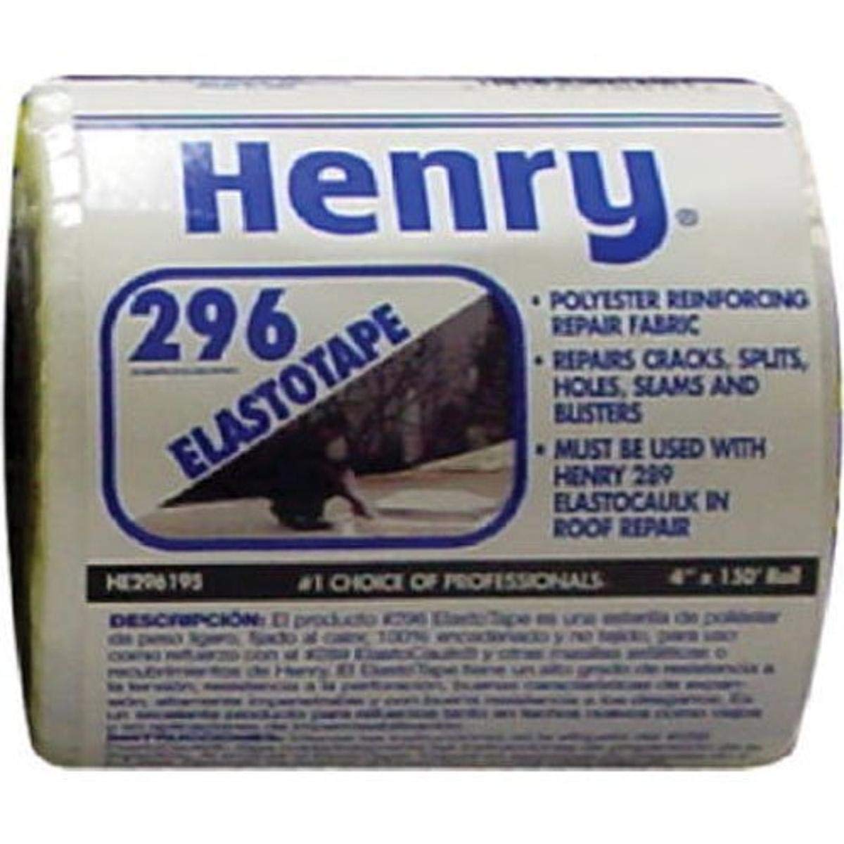 Henry HE296195 Repair Fabric Polyester 4" X 150'