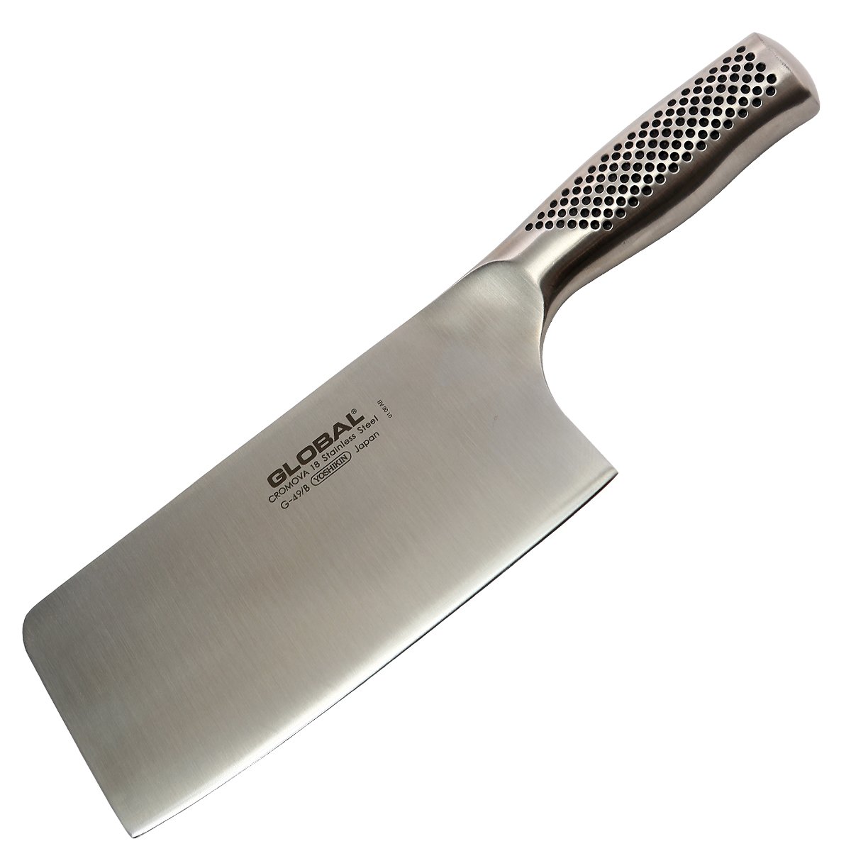 Global Classic Cutlery Stainless Steel Chop & Slice Chinese Knife/Cleaver