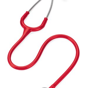 3M Littmann Classic II Pediatric Stethoscope, 2113R, Stainless Steel Chestpiece, 28" Red Tube