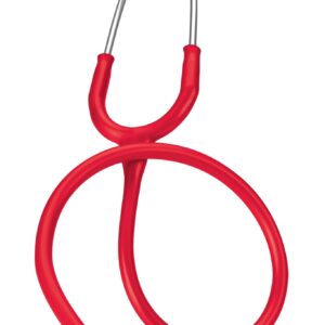 3M Littmann Classic II Pediatric Stethoscope, 2113R, Stainless Steel Chestpiece, 28" Red Tube