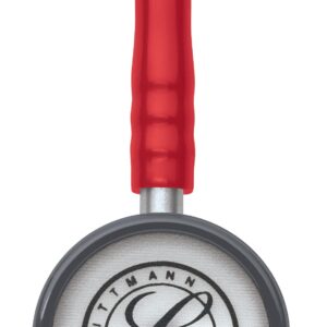 3M Littmann Classic II Pediatric Stethoscope, 2113R, Stainless Steel Chestpiece, 28" Red Tube