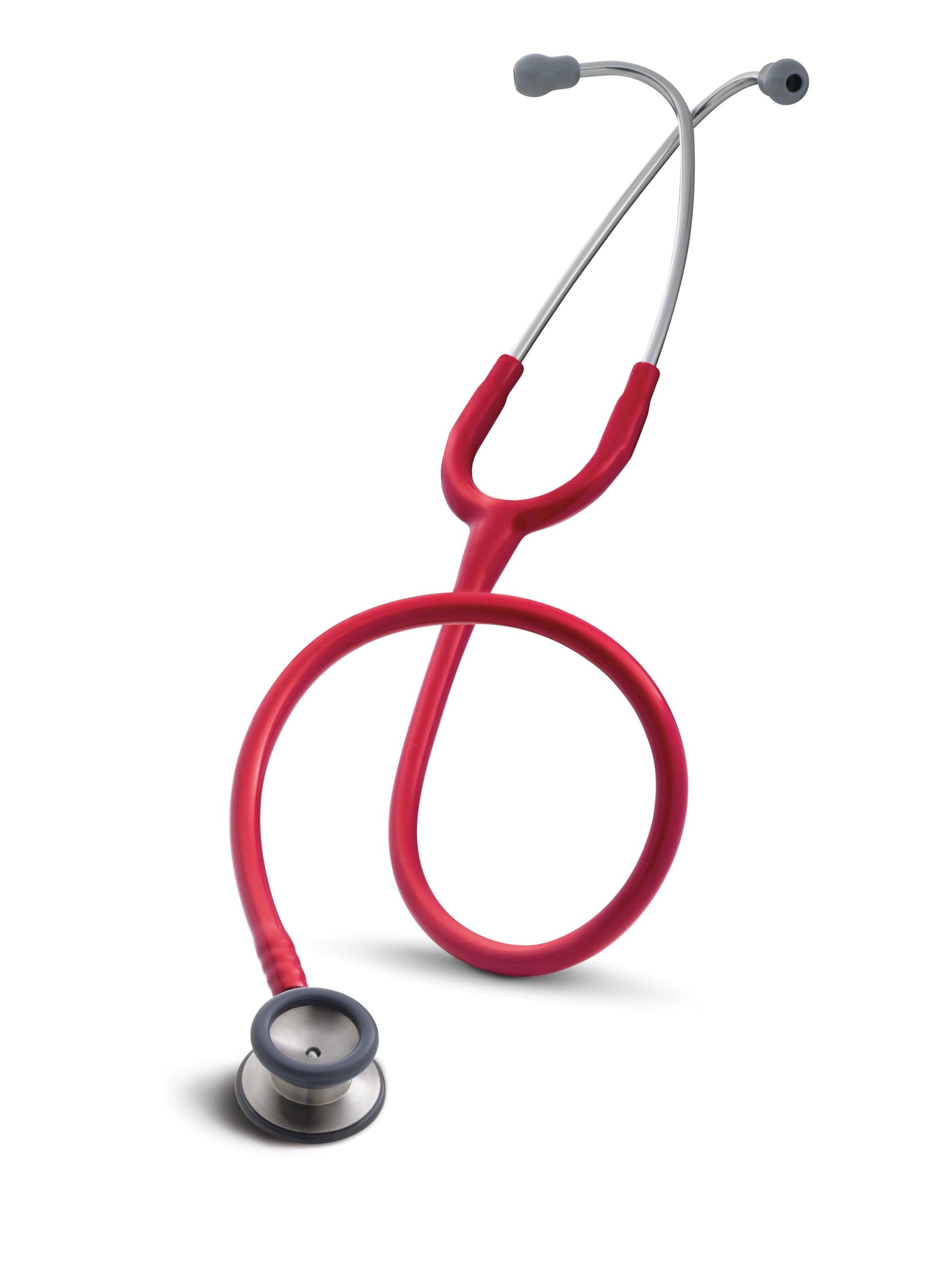 3M Littmann Classic II Pediatric Stethoscope, 2113R, Stainless Steel Chestpiece, 28" Red Tube