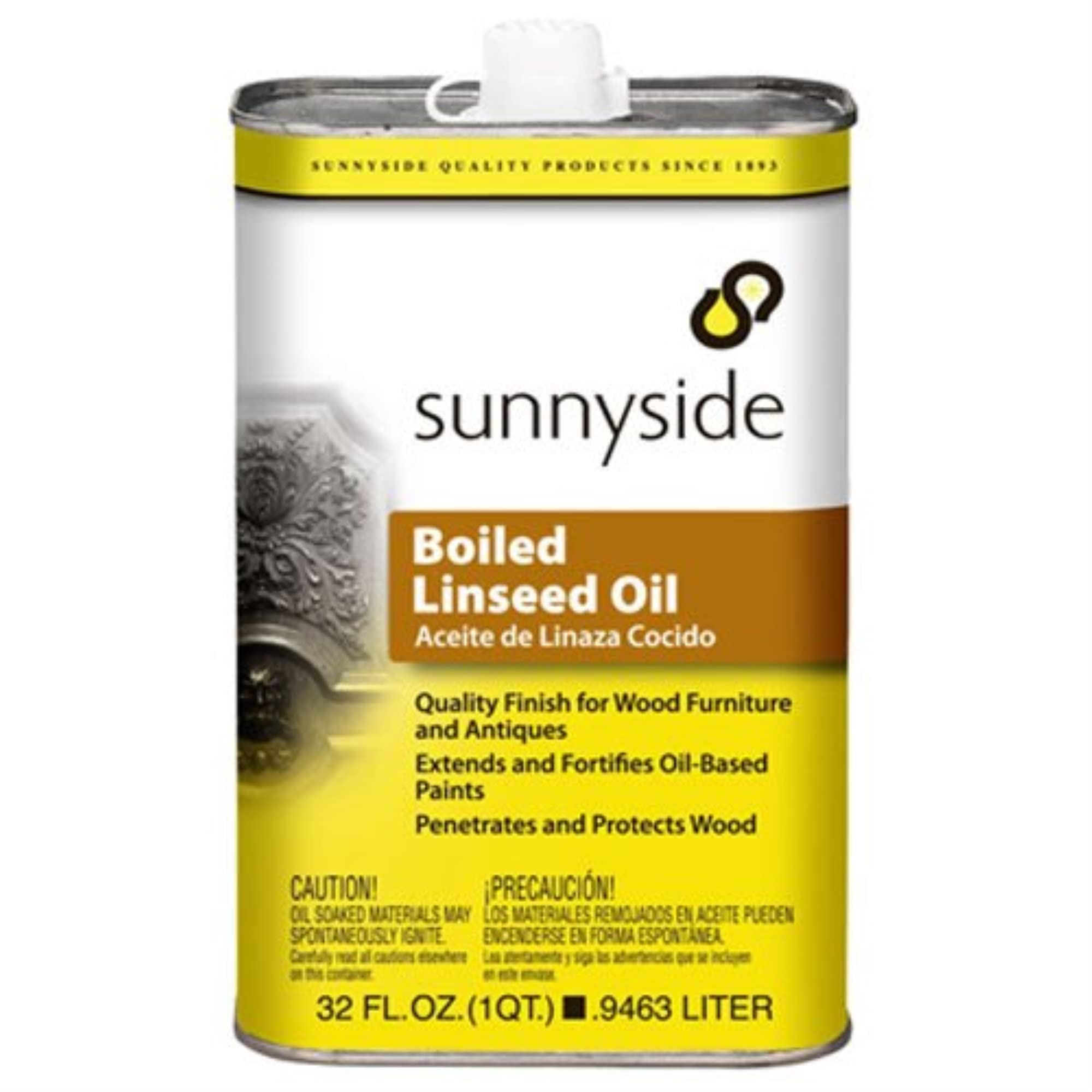 Sunnyside Corporation 87232S Boiled Linseed Oil, Quart