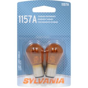 sylvania 1157a basic miniature bulb, (contains 2 bulbs)