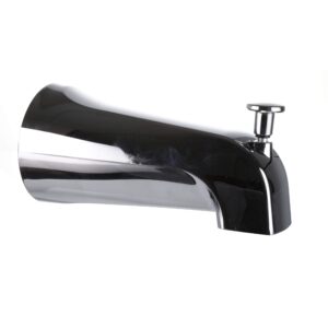 DANCO Bathroom Tub Spout with Front Pull Up Diverter, Chrome Finish, 1-Pack (88052)