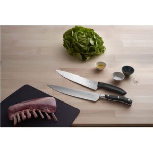 Victorinox Grand Maitre Forged Chef's Knife - Sharp Kitchen Knife for Cutting Herbs, Vegetables & Meat - Premium Kitchen Accessory - 10"