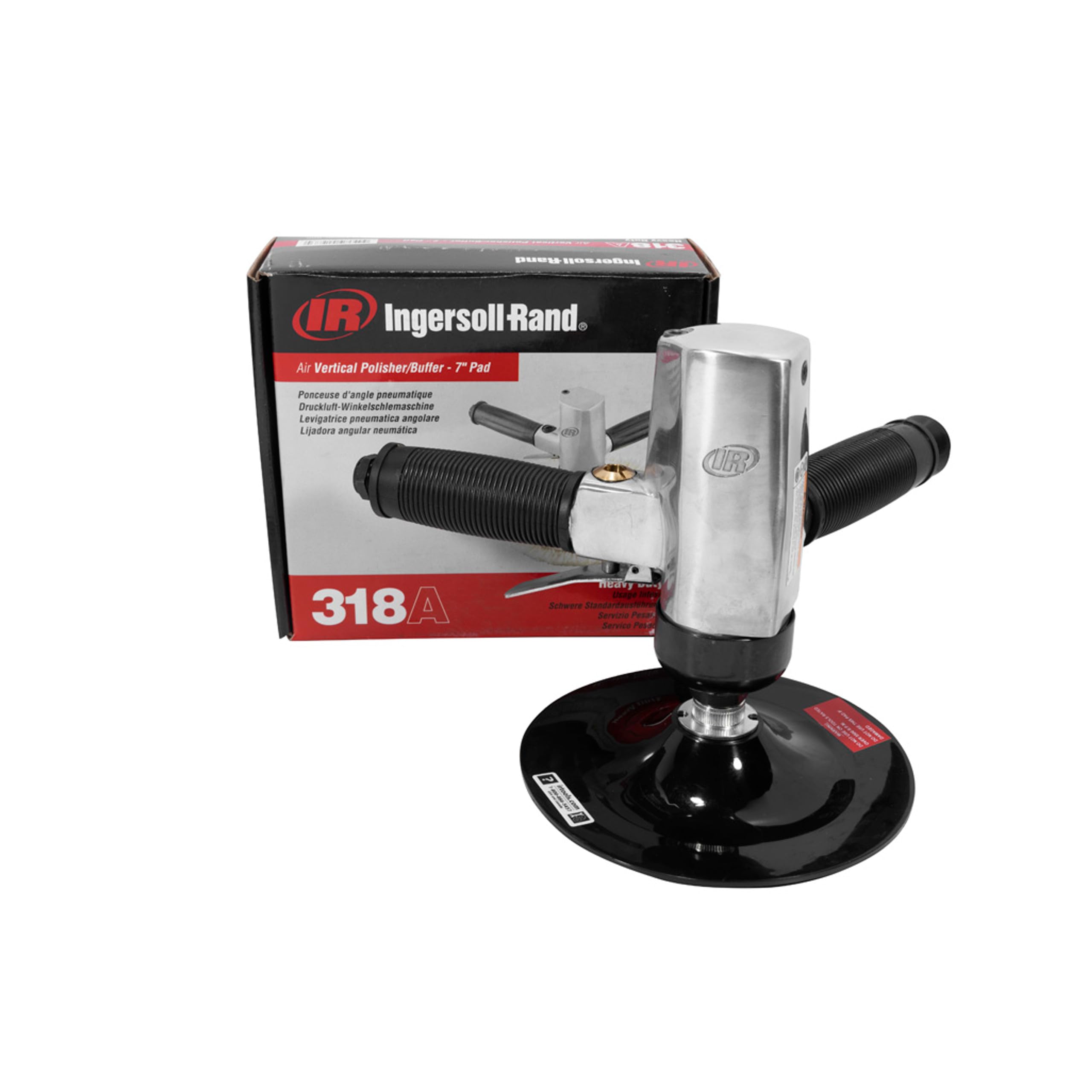 Ingersoll-Rand 318A 7-Inch Pneumatic Vertical Polisher/Buffer