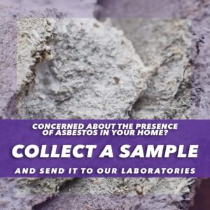 PRO-LAB Asbestos Test Kit - (2 Samples) Emailed Results Within 3 to 5 Business Days - Includes Return Mailer and Expert Consultation. Optional Lab Fee for NVLAP Analysis