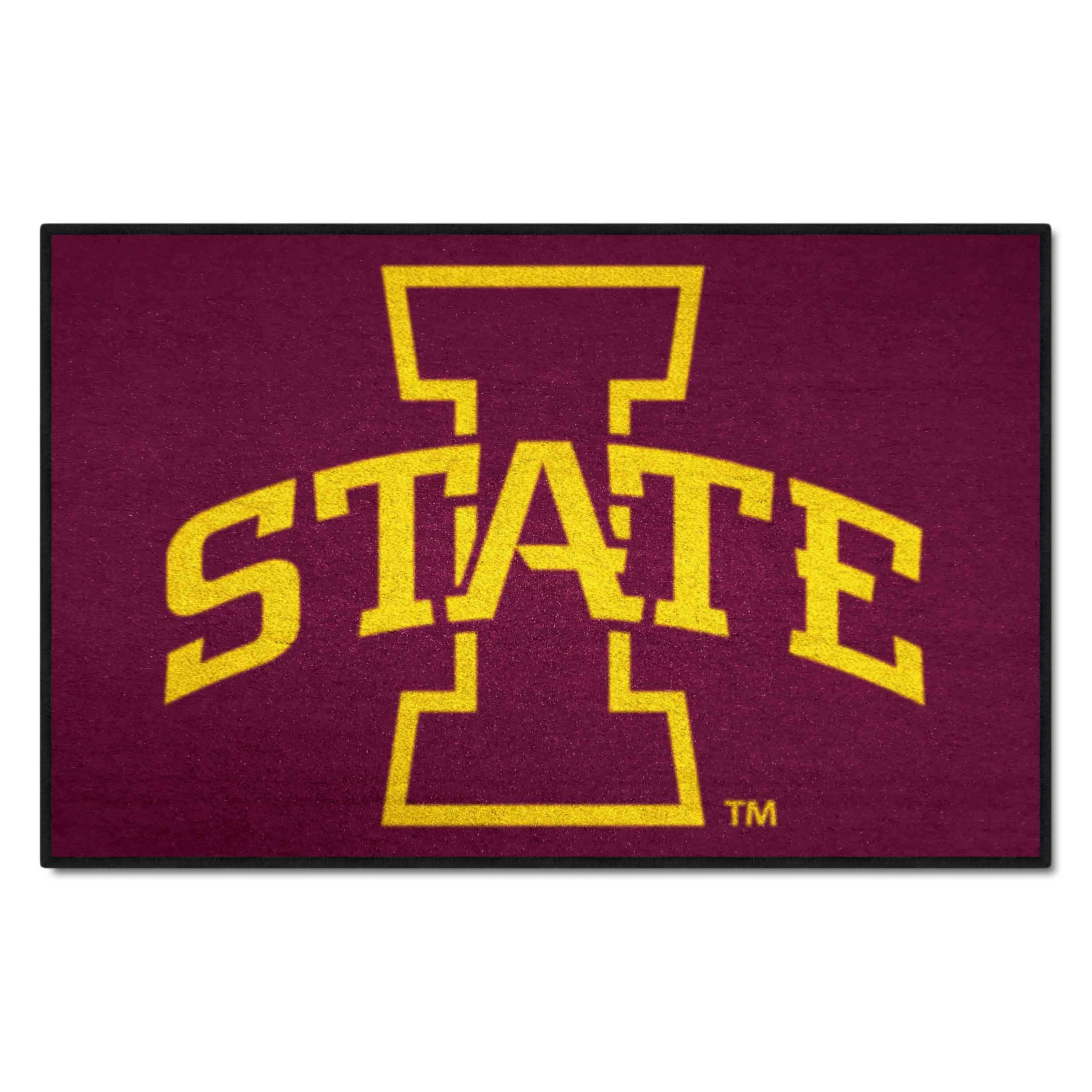 FANMATS - 11 NCAA Iowa State University Cyclones Nylon Face Starter Rug , 19"x30"