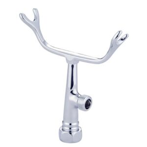 elements of design ed1010-1 st. louis tub faucet cradle, polished chrome