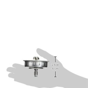 Plumb Pak PP820-34 PlumPak Replacement Basket Strainer with Twist N Lock Post, Stainless Steel, One Size, Steel