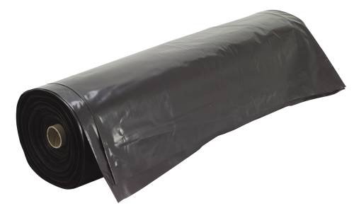 Frost King P1025/3B Polyethylene Sheeting, 10' x 25' x 3 mil., Black