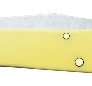 Case WR XX Pocket Knife Yellow Synthetic Slimline Trapper Cv Item #031 - (31048 Cv) - Length Closed: 4 1/8 Inches