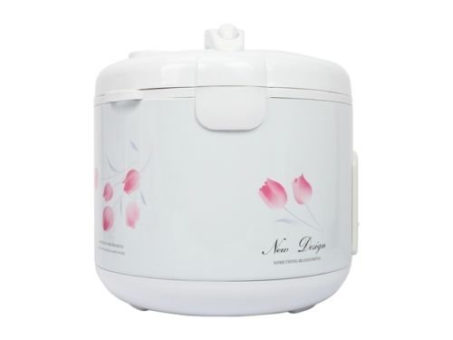 TRC-10 Cool Touch 10-Cup Rice Cooker and Warmer with Steam Basket, White