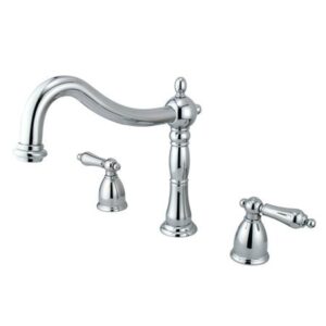 elements of design es1341al new orleans two handle roman tub filler, polished chrome