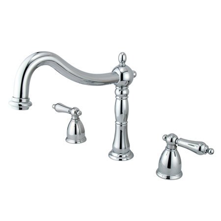 Elements of Design ES1341AL New Orleans Two Handle Roman Tub Filler, Polished Chrome