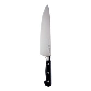 messermeister meridian elite 9” traditional chef’s knife - fine german steel alloy blade - rust resistant & easy to maintain