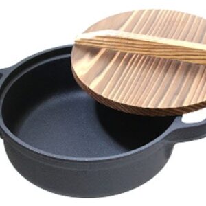 Oigen Nambu Ironware Sukiyaki & Dumplings Iron Pan Ca-4 26cm Japan Import :972