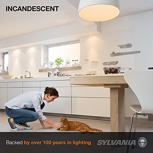 SYLVANIA Incandescent PS30 Utility Light Bulb, 300W, 5760 Lumens, 2850K, Frosted, Medium Base, 130 Volt, Commercial Value Pack - 6 Pack (15738)