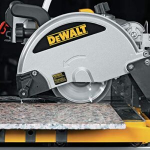 DEWALT Wet Tile Saw with Stand, 10-Inch, Corded (D24000S)