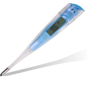 apex fast read digital thermometer for fever - oral thermometer for adults and baby, kids - medical thermometer for adults