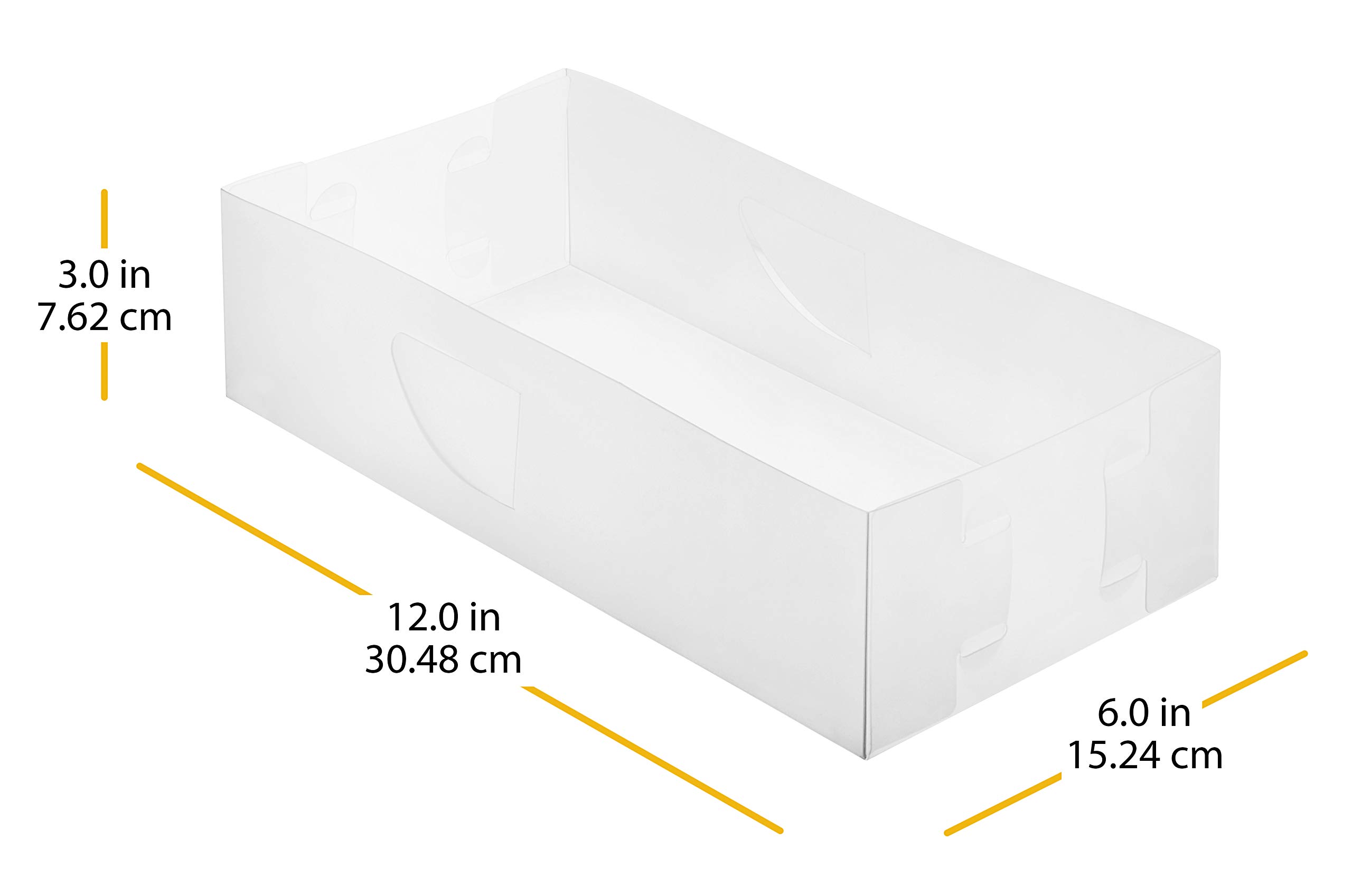 Whitmor Drawer Organizers, Medium, S/2,White