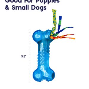 Petstages Orka Mini Bone Royal Blue Dog Chew Toy