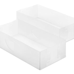 Whitmor Drawer Organizers, Medium, S/2,White