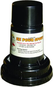 encore plastics 82130 paintin' pal ez pour spout, 5-gallon