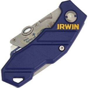 IRWIN Utility Knife, Folding (2089100), Blue