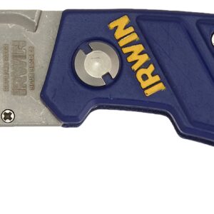 IRWIN Utility Knife, Folding (2089100), Blue