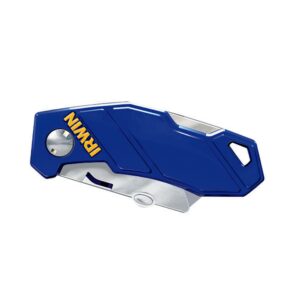 IRWIN Utility Knife, Folding (2089100), Blue