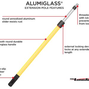 Mr. LongArm 6508 Heavy Duty Alumiglass Extension Pole 4-to-8 Foot