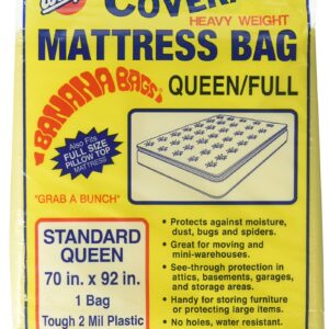 Warp Brothers CB-70 Banana Mattress Bag for Queen or Full, 70 92-Inch, Yellow