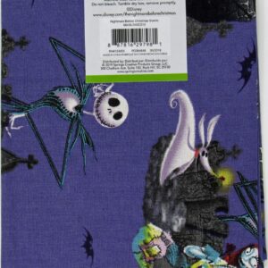 Disney The Nightmare Before Christmas Fat Quarter 18" x 22"