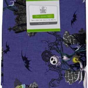 Disney The Nightmare Before Christmas Fat Quarter 18" x 22"