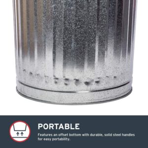 Behrens Galvanized Steel Trash Can 20 gallon