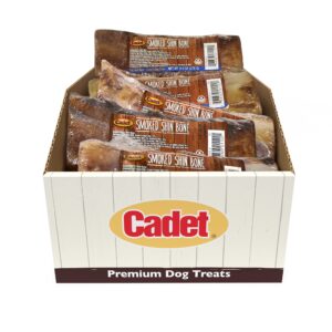 cadet smoked shin bone display large, 12 count