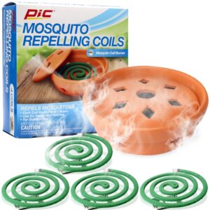 Pic COMBO Terra Cotta Mosquito Coil Burner