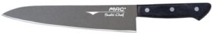 mac knife japanese series nonstick sushi and sashimi knife, 8-1/2-inch