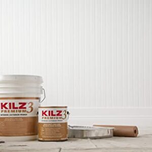 KILZ 3 Premium Primer, Interior/Exterior, 5 Gallon