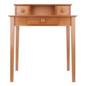 Winsome Wood Studio Home Office, Honey